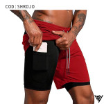 SHORT ROJO